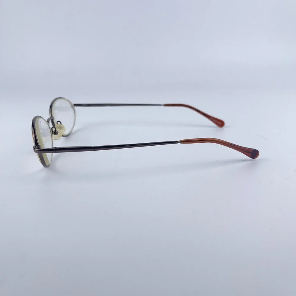 Hilco A2 Eyewear SG102 Unisex Eyeglasses Frame Brown‎ Full Rim Oval 49-19-135mm